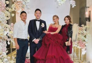 【華南小王子閃婚】林明成三子娶妻　賴薇如當婚宴賓客「揭兩人相愛祕辛」