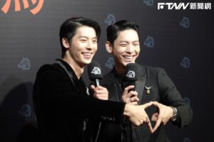 金馬60／《鬼家人》許光漢、林柏宏來了　衝下台互動幫簽名超寵粉